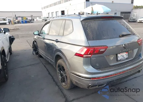 2023 Volkswagen Tiguan 2.0T Se R-Line Black from USA, damaged, VIN 3VVCB7AX7PM122004